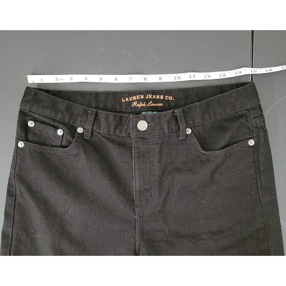 Lauren Ralph Lauren Women's Black Jeans Size 5 Classic Bootcut - Picture 5 of 9